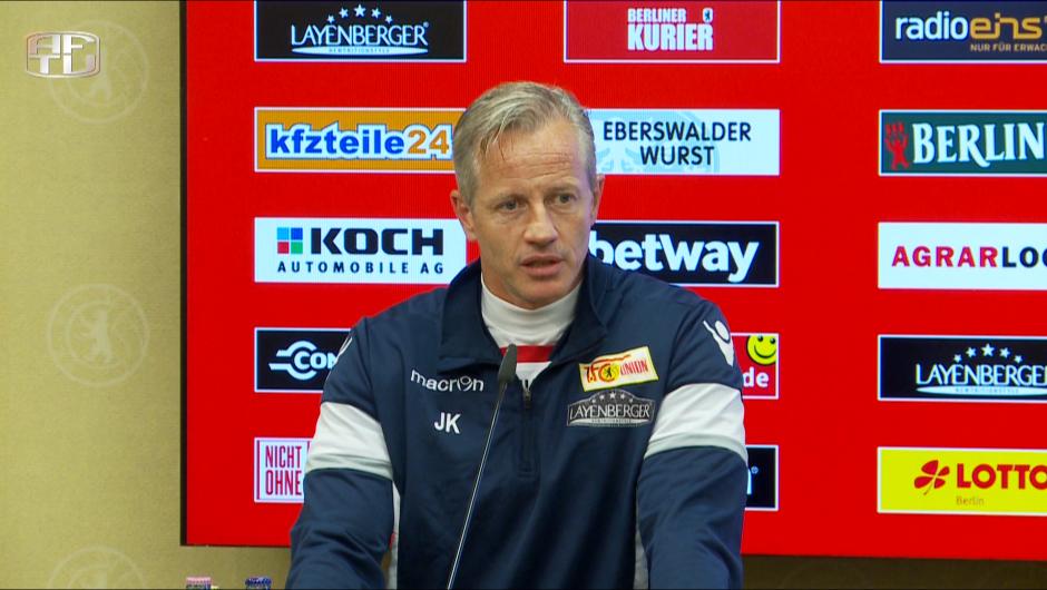 Pressekonferenz 1. FC Union Berlin